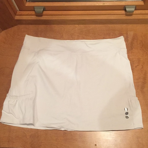 Jofit Dresses & Skirts - White ball pocket tennis skirt